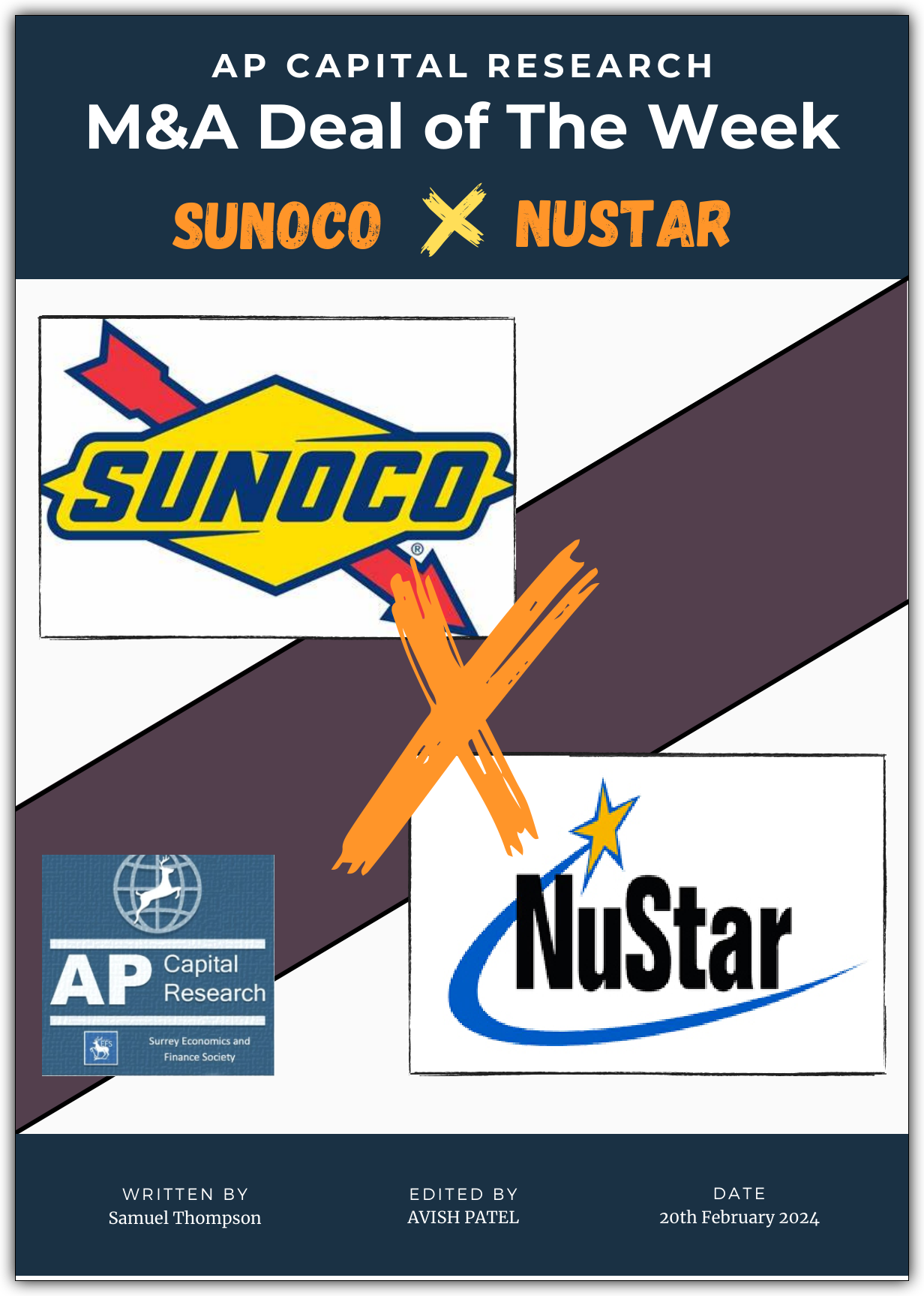 M&A Deal of the Week - Sunoco x NuStar